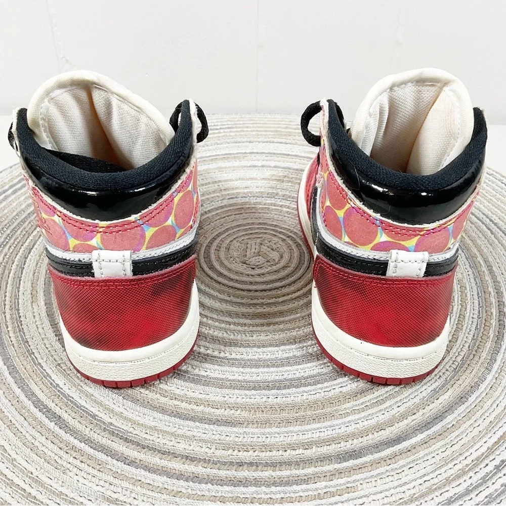 NIKE AIR JORDAN 1 RETRO HIGH OG SP TD ACROSS THE SPIDER VERSE SZ 8C DV1750-601
